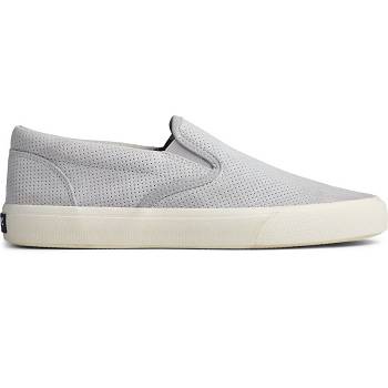 Sperry Striper Plushwave Siva - Panske Slip On